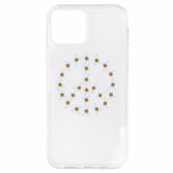 Чехол для iPhone 12 Pro Знак мира из ромашек - PrintSalon