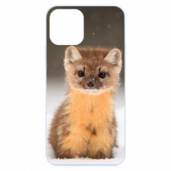 Чехол для iPhone 12 Пушистая куница - PrintSalon