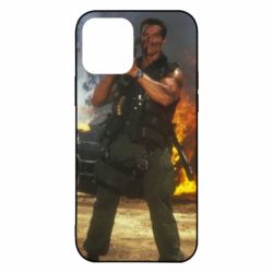 Чохол для iPhone 12 Шварценегер з базукою - PrintSalon