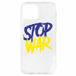 Чехол для iPhone 12 Stop this war - PrintSalon