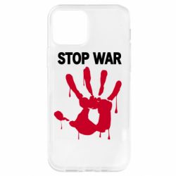 Чехол для iPhone 12 Stop War - PrintSalon