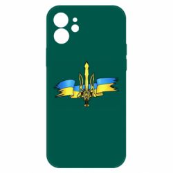 Чехол для iPhone 12 Украина трезубец - PrintSalon