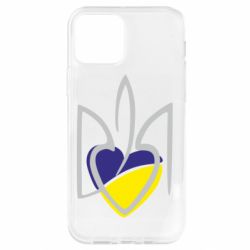 Чехол для iPhone 12 Ukrainian heart - PrintSalon