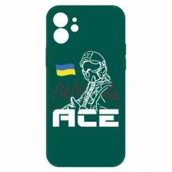 Чехол для iPhone 12 Украинский летчик - PrintSalon