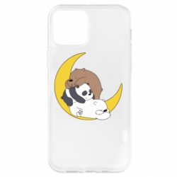 Чехол для iPhone 12 We bare bears sleep - PrintSalon