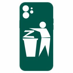 Чехол для iPhone 12 Z is a trash - PrintSalon