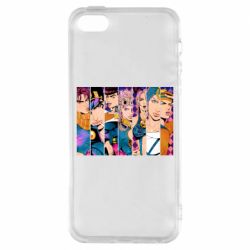 Чехол для iPhone5/5S/SE All Main Characters - PrintSalon