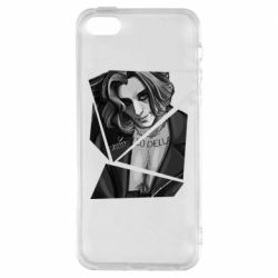 Чехол для iPhone5/5S/SE Black and white Damiano - PrintSalon