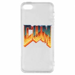 Чехол для iPhone5/5S/SE Cum Doom logo - PrintSalon