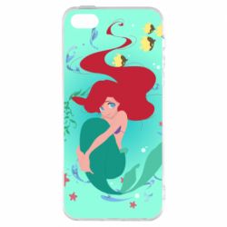 Чохол для iphone 5/5S/SE Cute and shy Ariel - PrintSalon