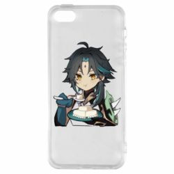 Чехол для iPhone5/5S/SE Cяо кушает - PrintSalon