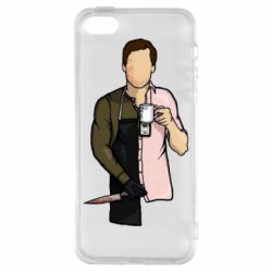 Чехол для iPhone5/5S/SE Декстер арт - PrintSalon