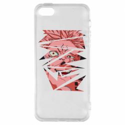 Чехол для iPhone5/5S/SE Demon Yuji Itadori - PrintSalon