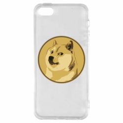 Чехол для iPhone5/5S/SE Dogecoin - PrintSalon