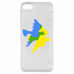 Чехол для iPhone 5 Dove flag of Ukraine - PrintSalon