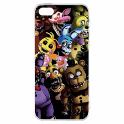 Чохол для iphone 5/5S/SE FNAF Animatronics - PrintSalon