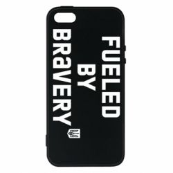 Чехол для iPhone 5 Fueled by bravery - PrintSalon