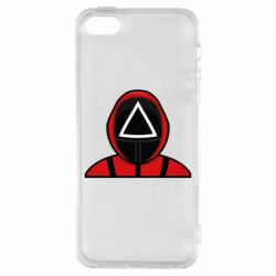 Чехол для iPhone5/5S/SE Игра в кальмара Soldier - PrintSalon