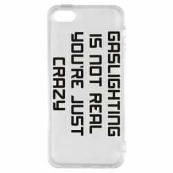 Чохол для iphone 5/5S/SE Gaslighting is not real