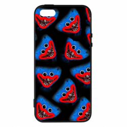 Чехол для iPhone5/5S/SE Хаги Ваги Паттерн - PrintSalon