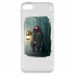 Чехол для iPhone5/5S/SE Хагрид в лесу - PrintSalon