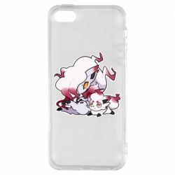 Чохол для iphone 5/5S/SE Hisuian Zoroark and Zorua - PrintSalon