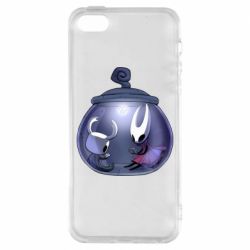 Чехол для iPhone5/5S/SE Hollow Knight  and Hornet - PrintSalon