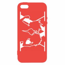 Чохол для iphone 5/5S/SE Hunter X Hunter Line Art - PrintSalon