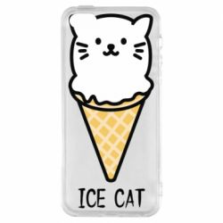 Чехол для iPhone5/5S/SE Ice Cat - PrintSalon