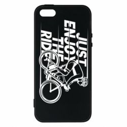 Чехол для iPhone5/5S/SE Just enjoy the ride - PrintSalon