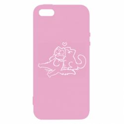 Чехол для iPhone5/5S/SE Кот Саймона Любовь - PrintSalon