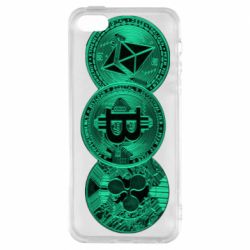 Чехол для iPhone5/5S/SE Криптовалюта - PrintSalon