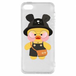 Чехол для iPhone5/5S/SE Лалафанфан в панаме - PrintSalon