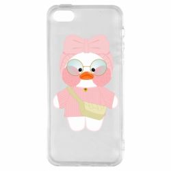 Чехол для iPhone5/5S/SE Лалафанфан в свитере - PrintSalon