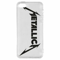 Чехол для iPhone5/5S/SE Logo Metallica - PrintSalon