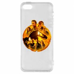 Чехол для iPhone5/5S/SE Мир Юрского Периода Доминион - PrintSalon