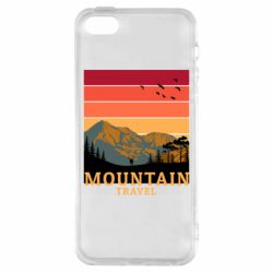 Чехол для iPhone5/5S/SE Mountain travel - PrintSalon