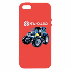 Чохол для iphone 5/5S/SE New Holland tractor - PrintSalon