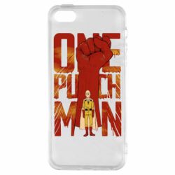 Чохол для iphone 5/5S/SE One Punch Man Saitama