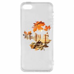 Чехол для iPhone5/5S/SE Проезжая осень - PrintSalon