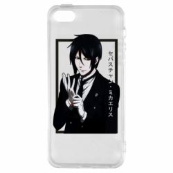 Чохол для iphone 5/5S/SE Sebastian Michaelis butler - PrintSalon