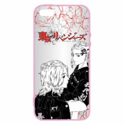 Чохол для iphone 5/5S/SE Tokyo Revengers Mikey And Draken - PrintSalon