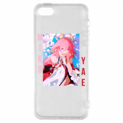 Чехол для iPhone5/5S/SE Yae Miko art - PrintSalon