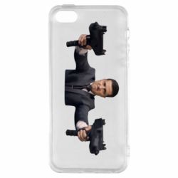 Чехол для iPhone 5 Зеленский с оружием - PrintSalon