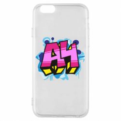Чехол для iPhone 6/6S А4 Граффити - PrintSalon