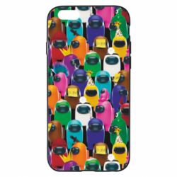 Чохол для iPhone 6/6S Among Us Astronauts 3D - PrintSalon