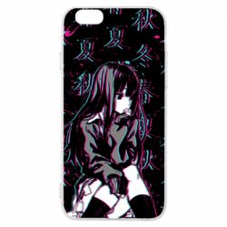 Чохол для iPhone 6/6S Anime Girl Glitch - PrintSalon