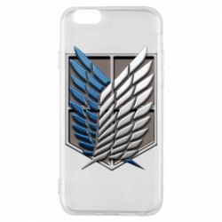 Чохол для iPhone 6/6S Attack Titan Survey Corps Logo 3D-PrintSalon Чохол для iPhone 6/6S Attack Titan Survey Corps Logo 3D