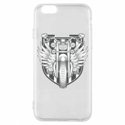 Чехол для iPhone 6/6S Bike Shield Art - PrintSalon