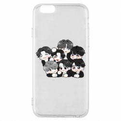 Чохол для iPhone 6/6S BTS Cute Art